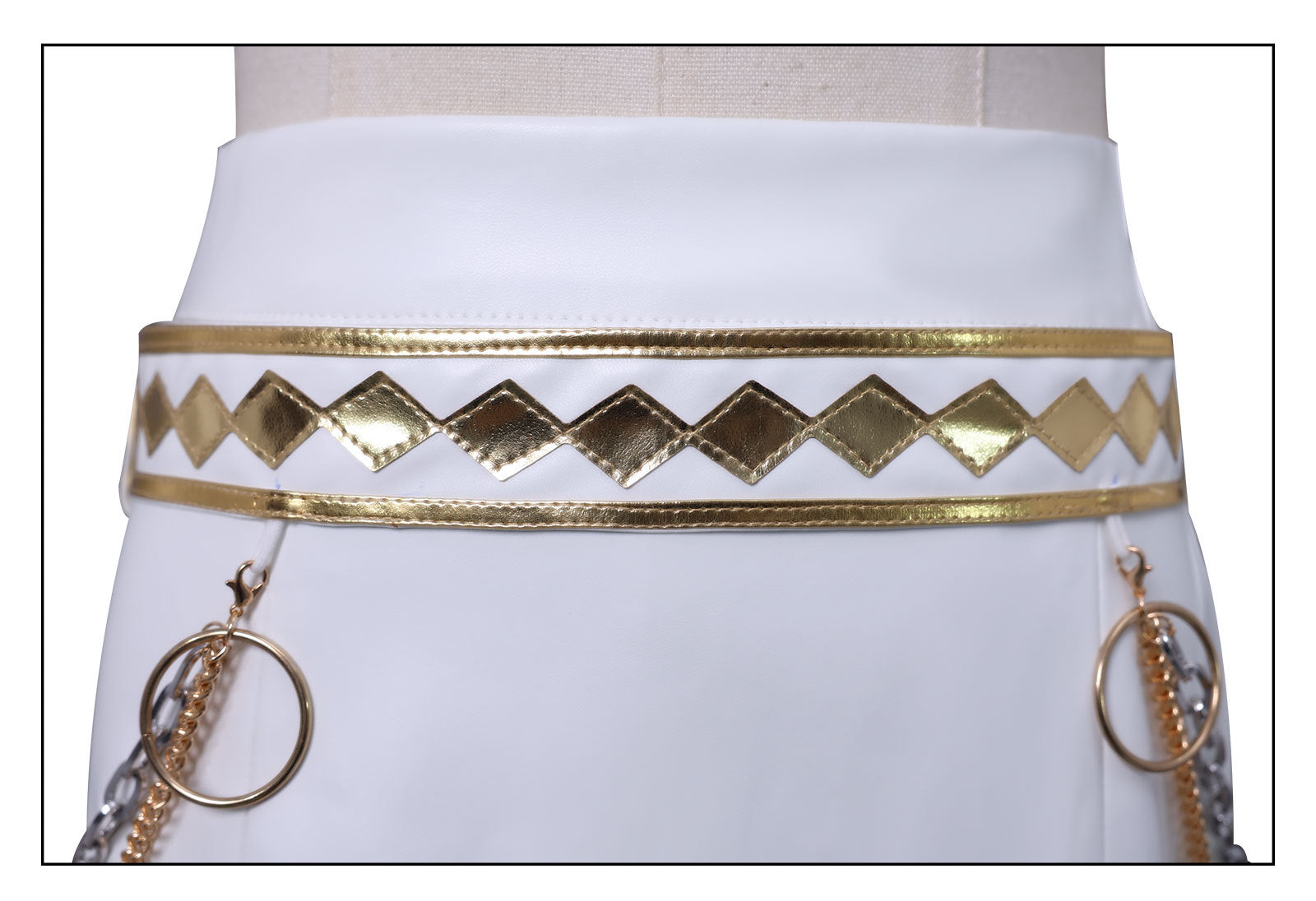 KPop Demon Hunters Zoey White Outfit Adult Kids Cosplay Costumes