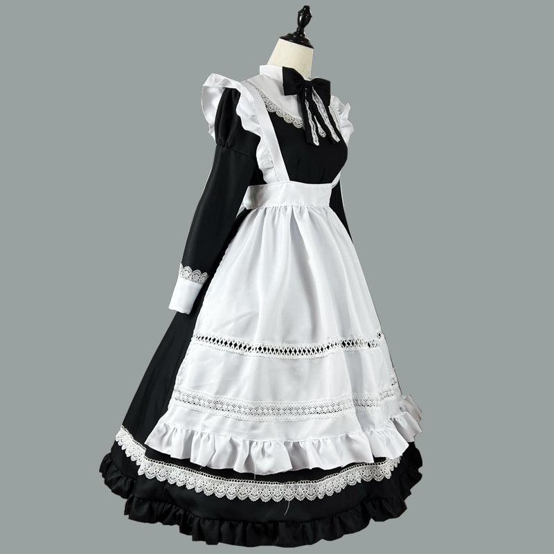 British Aristocratic Long Maid Outfit Plus Fancy Cosplay Costume