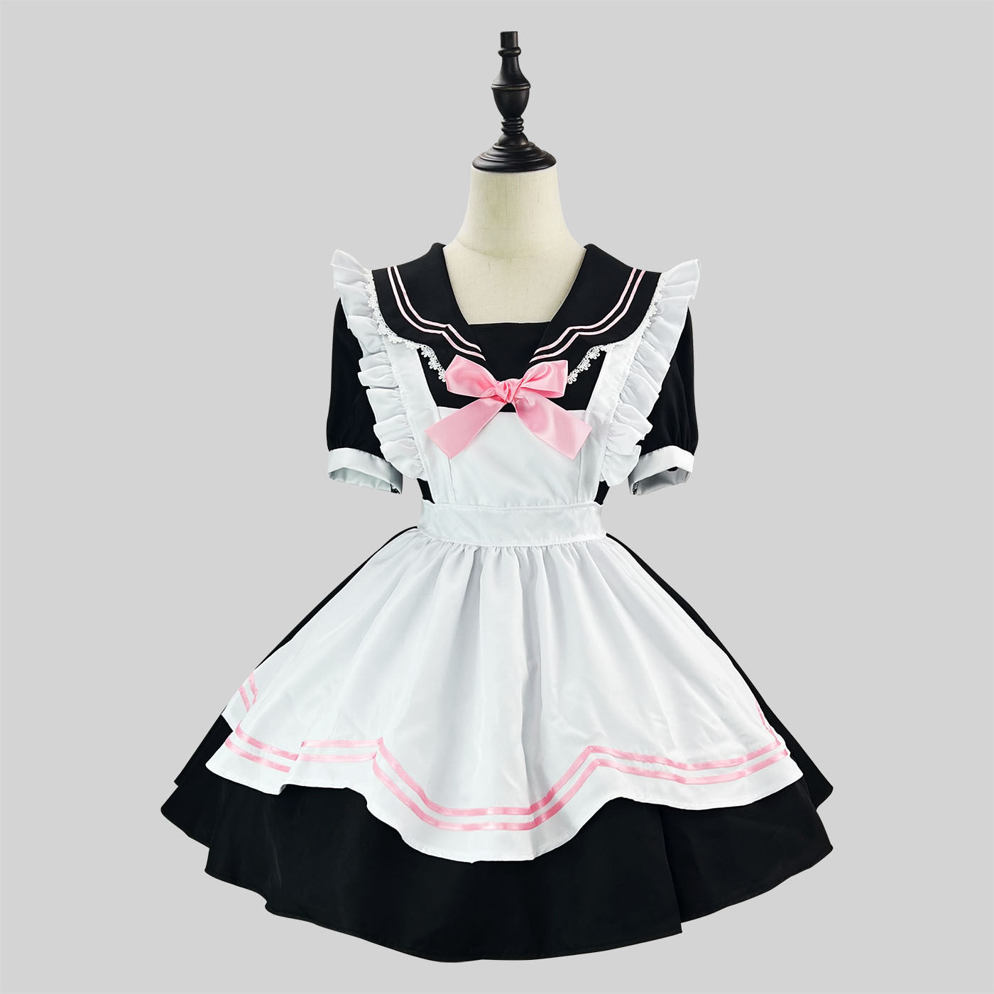 High School JK Uniform Sailor Collar Maid Outfit Cosplay Costume