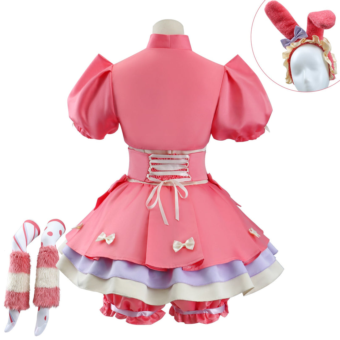 Identity V My Melody Lily Barrier Cheerleader Uniform Cosplay Costumes