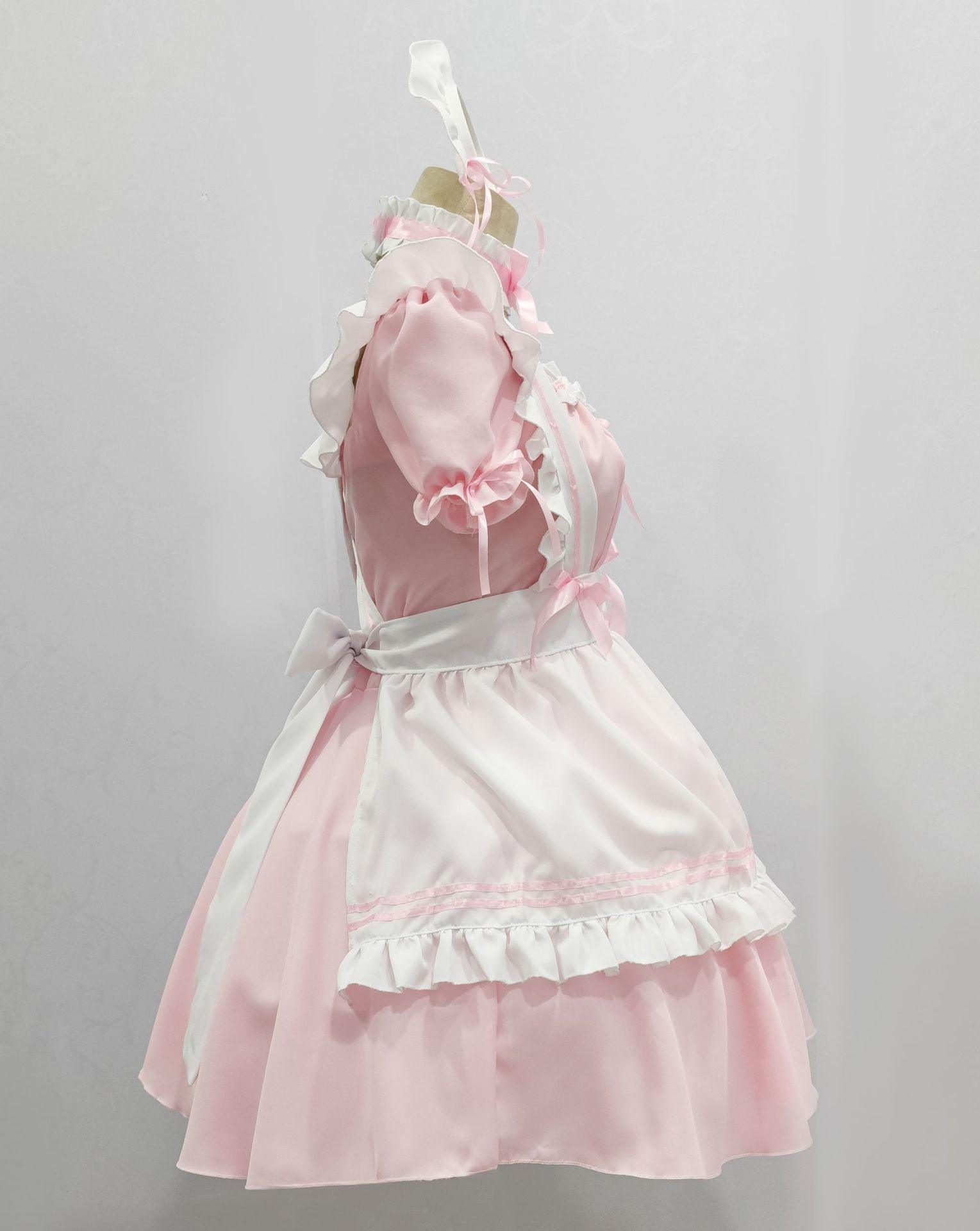 Miracle Nikki Pink Maid Outfit Fancy Dress Anime Cosplay Costume