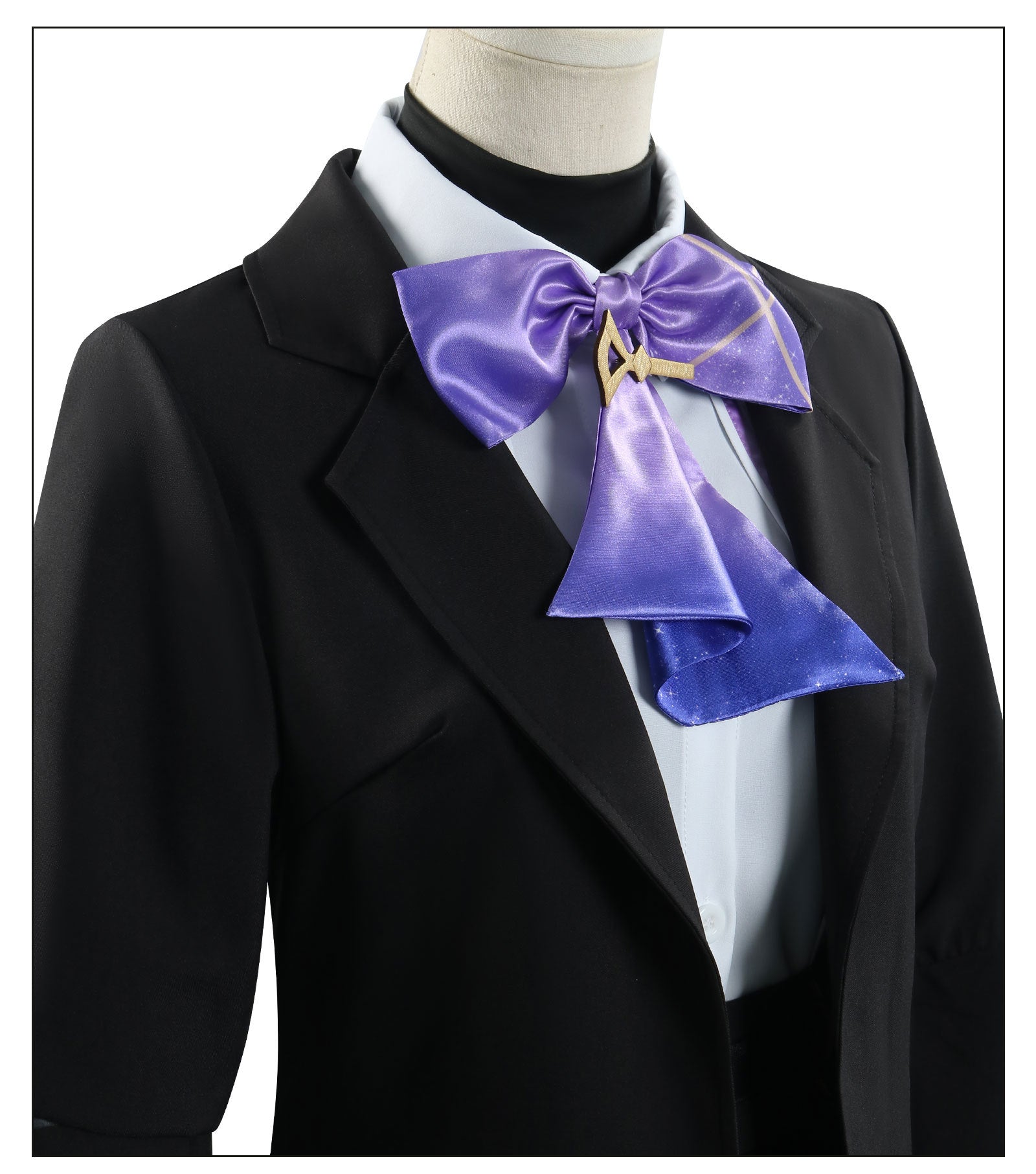 Game Genshin Impact Clorinde X Luckin Coffee Cosplay Costumes