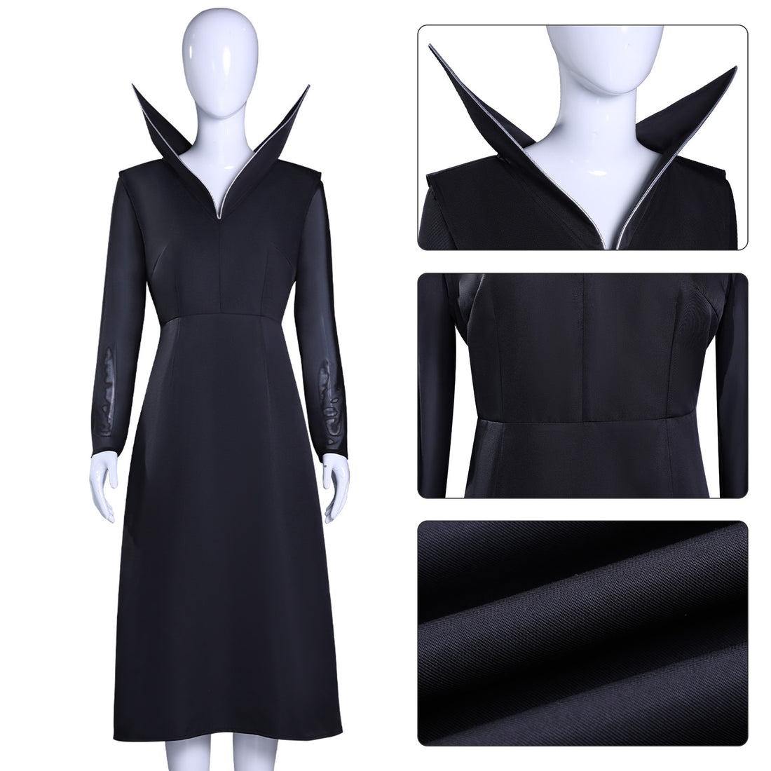 Wednesday The Addams Family 2 Granny Hester Frump Dress Cosplay Costumes