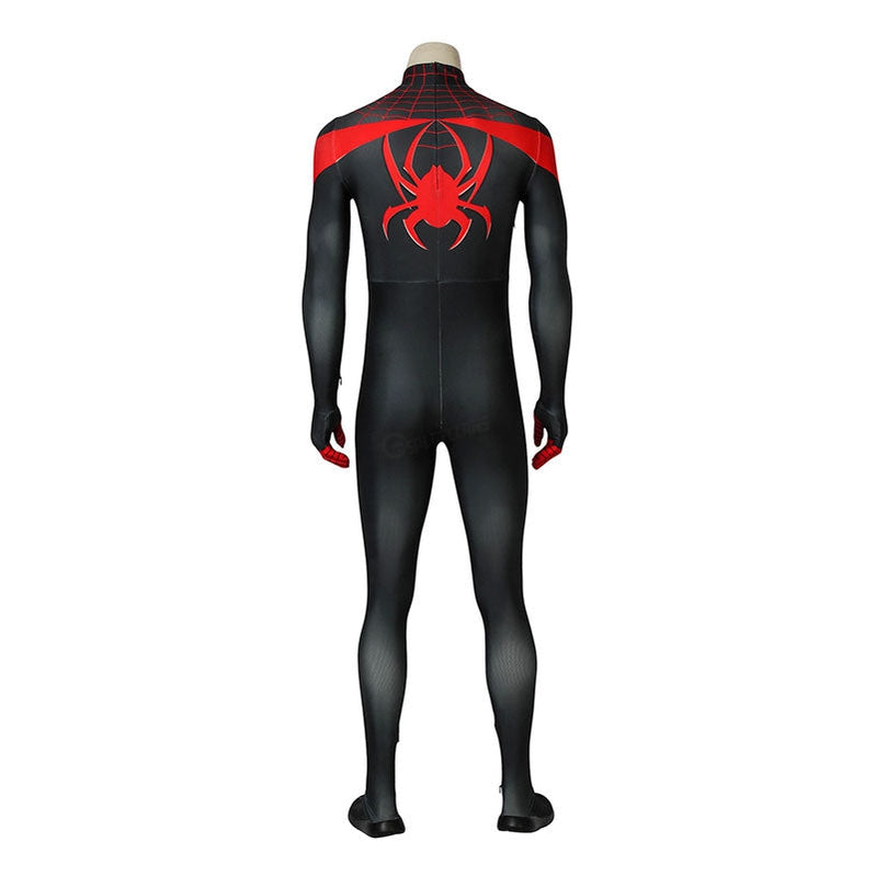 Spider-Man Into the Spider-Verse Miles Morales Jumpsuit Cosplay Costume