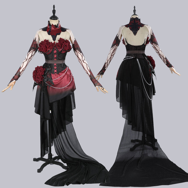 Identity V Bloody Queen Mary Full Set Cosplay Costumes
