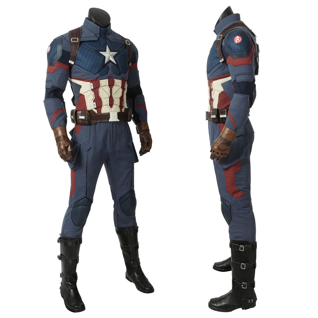 Avengers 4 Endgame Captain America Steve Rogers Top Cosplay Costumes
