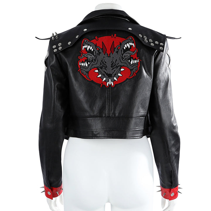 Arcane 2 Game LOL Vi Jacket Top Level Cosplay Costumes