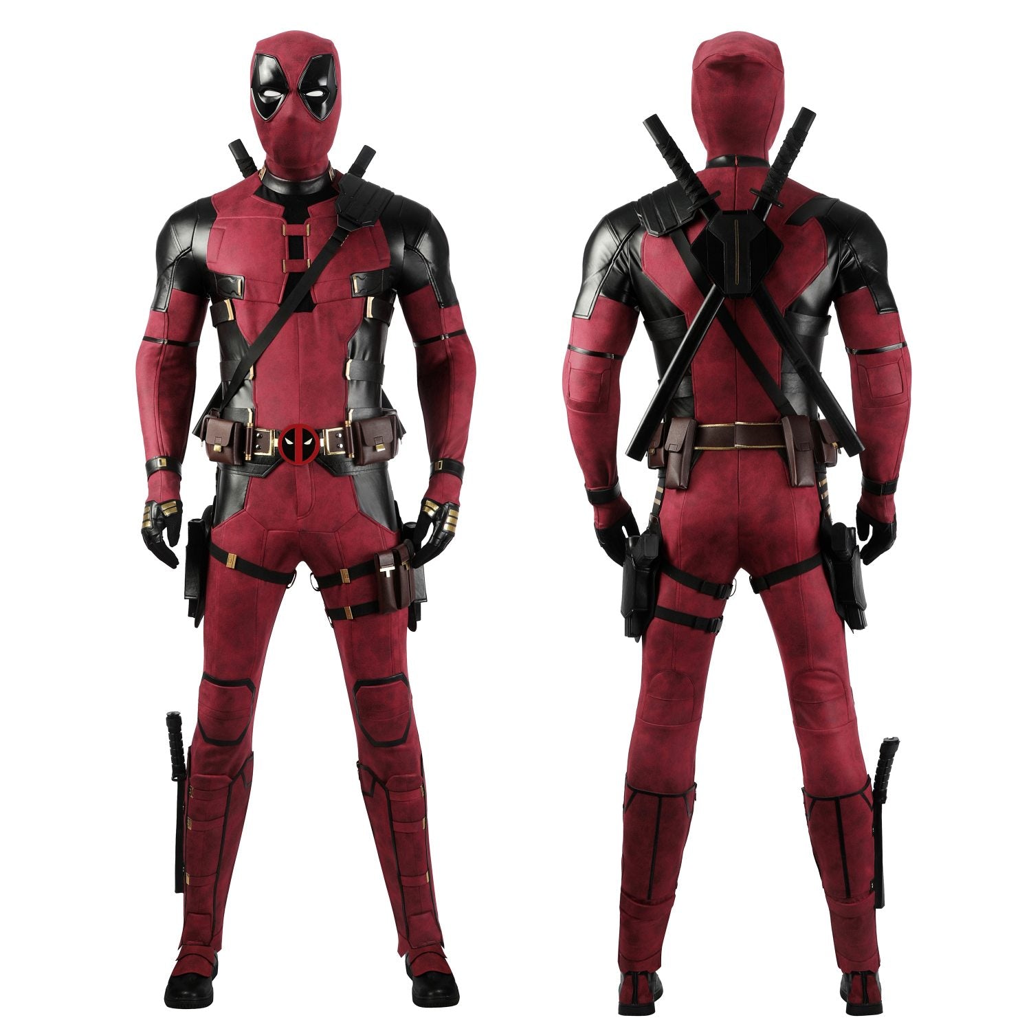Deadpool 3 Deadpool & Friend Wade Wilson Male Top Cosplay Costumes
