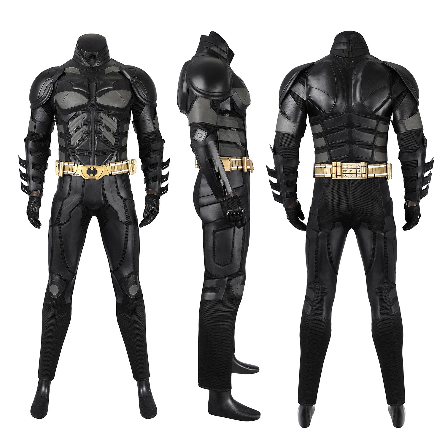 The Dark Knight Rises Batman Bruce Wayne Top Level Cosplay Costumes