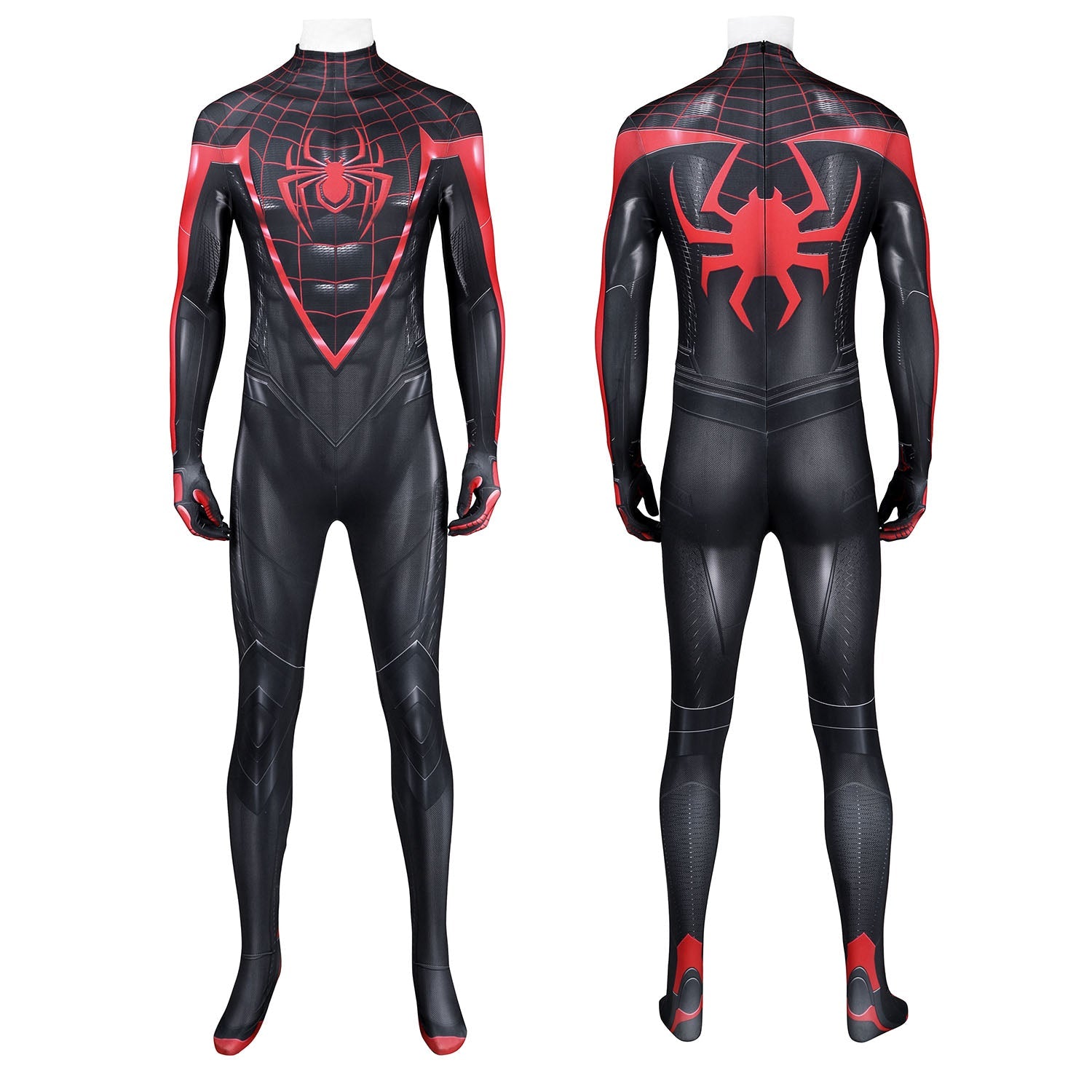 Marvel's Spider-Man 2 Miles Morales New Version Male Jumpsuit Costumes