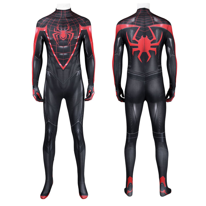 Marvel's Spider-Man 2 Miles Morales New Version Male Jumpsuit Costumes