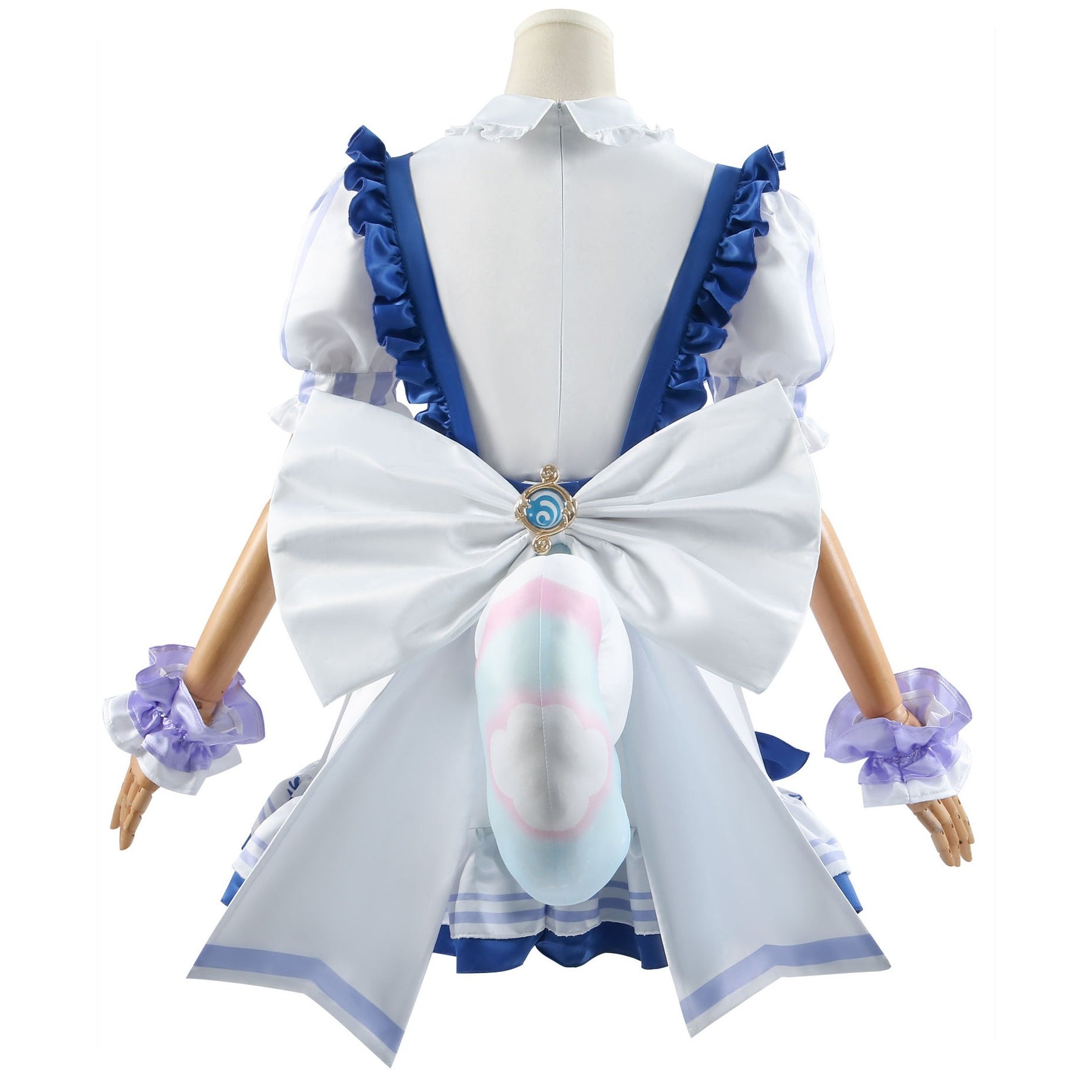 Game Genshin Impact Sigewinne X Luckin Coffee Cosplay Costumes