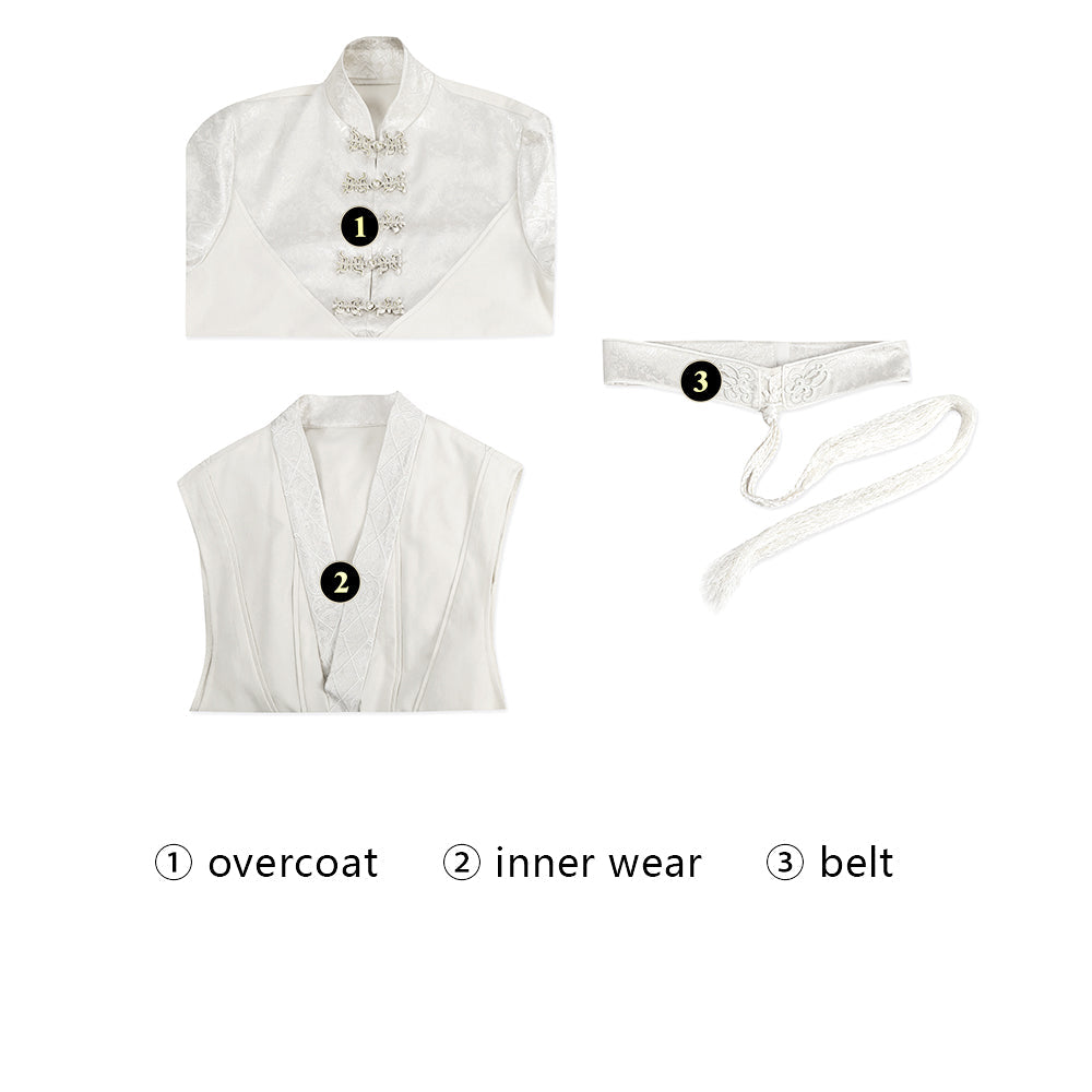 The Lord of The Rings The White Wizard Saruman Top Level Cosplay Costumes