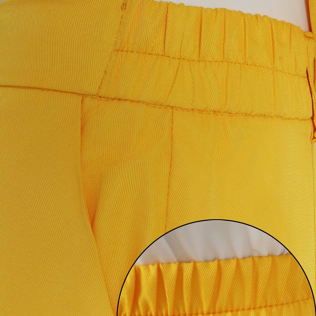 Beetle Juice Shrunken Head Bob Yellow Suit Halloween Cosplay Costumes