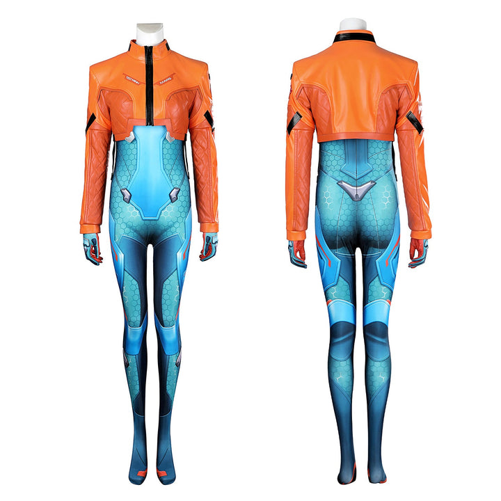 Overwatch 2 Juno Female Jumpsuit Full Set Cosplay Costumes