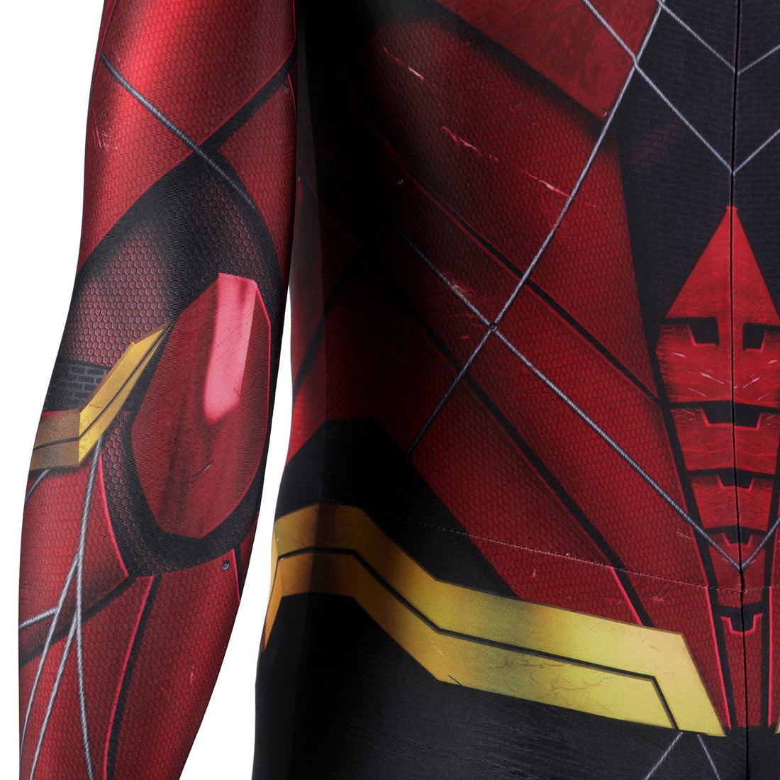 Justice League Barry Allen The Flash Jumpsuit with Mask Costumes