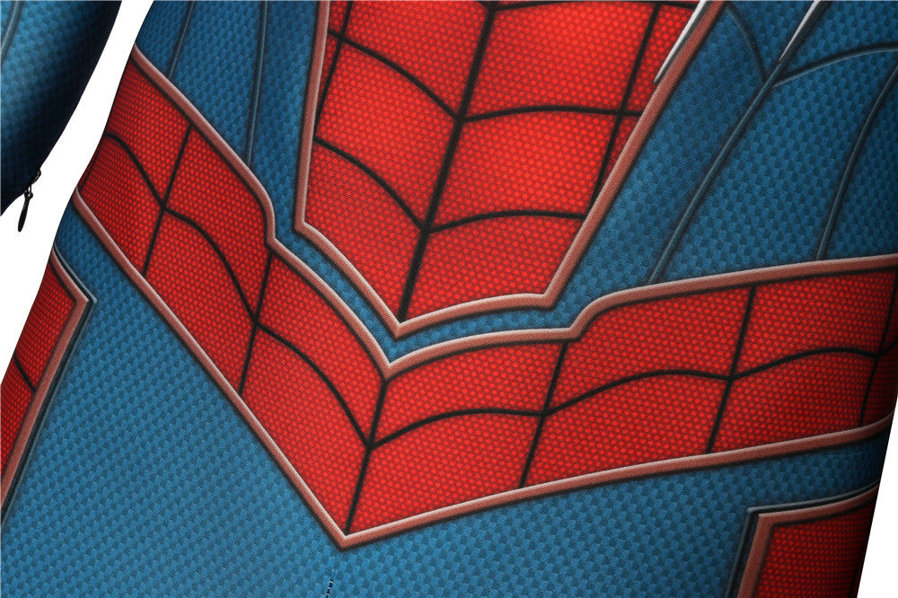 Spider-Man PS4 Advanced Suit Jumpsuit with Sole and Zipper Costumes