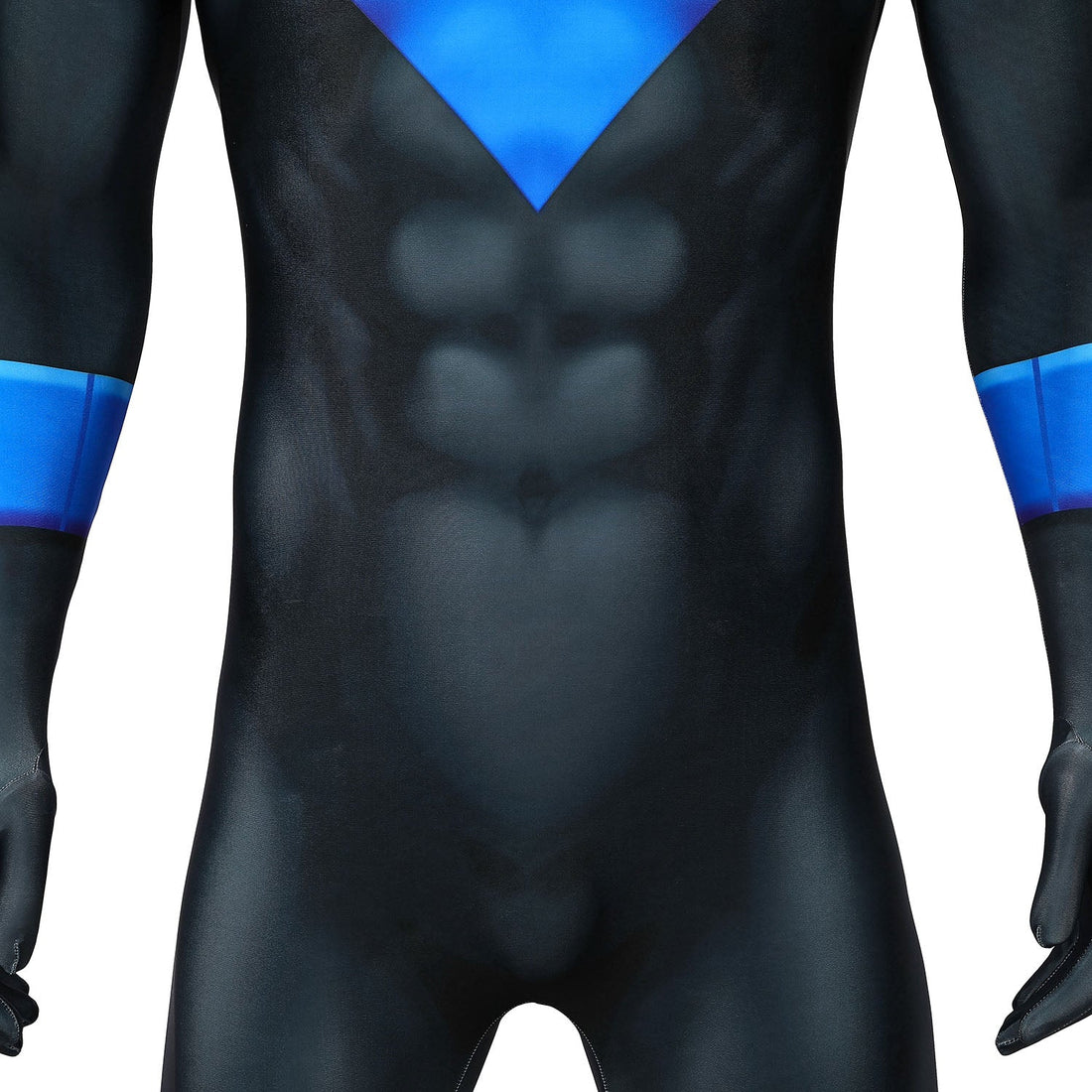 Batman: Under the Red Hood Nightwing Male Jumpsuit Cosplay Costumes
