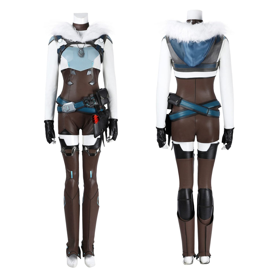 Overwatch 2 OW Freja Trial Halloween Suit Female Cosplay Costumes