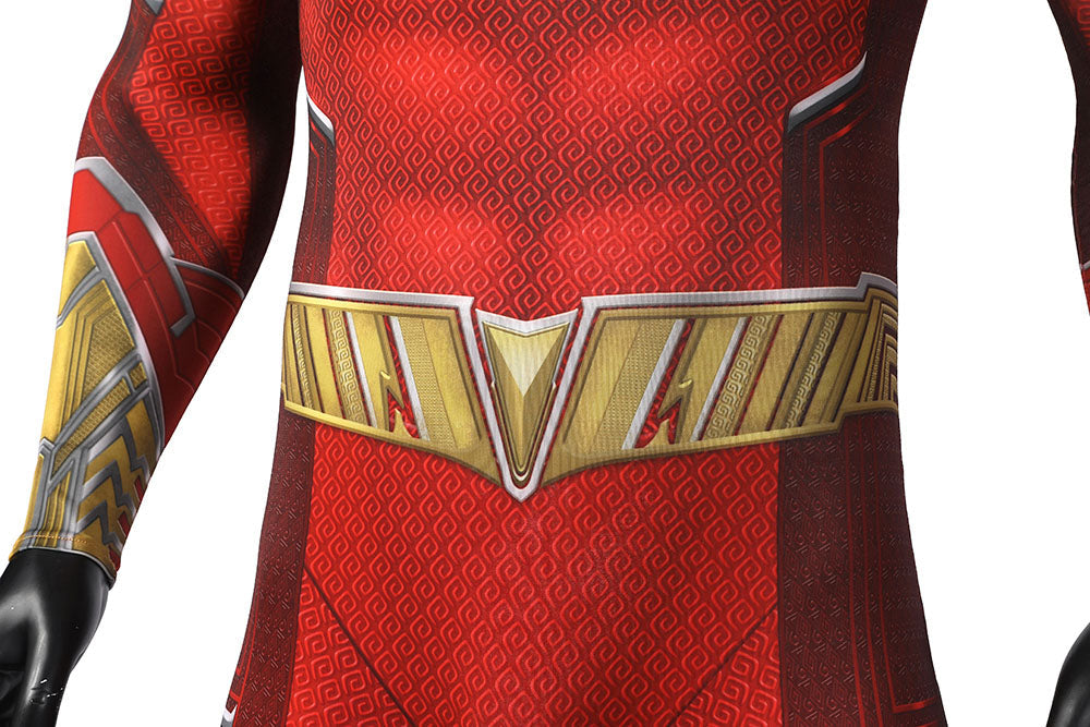 Shazam! Fury of the Gods Billy Batson Male Jumpsuit Cosplay Costumes