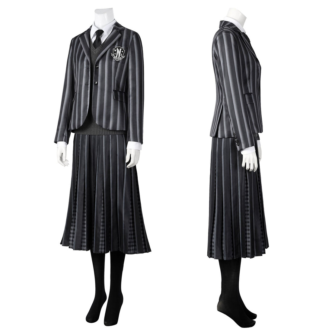 Wednesday 2 The Addams Family Nevermore Academy Uniform Costumes