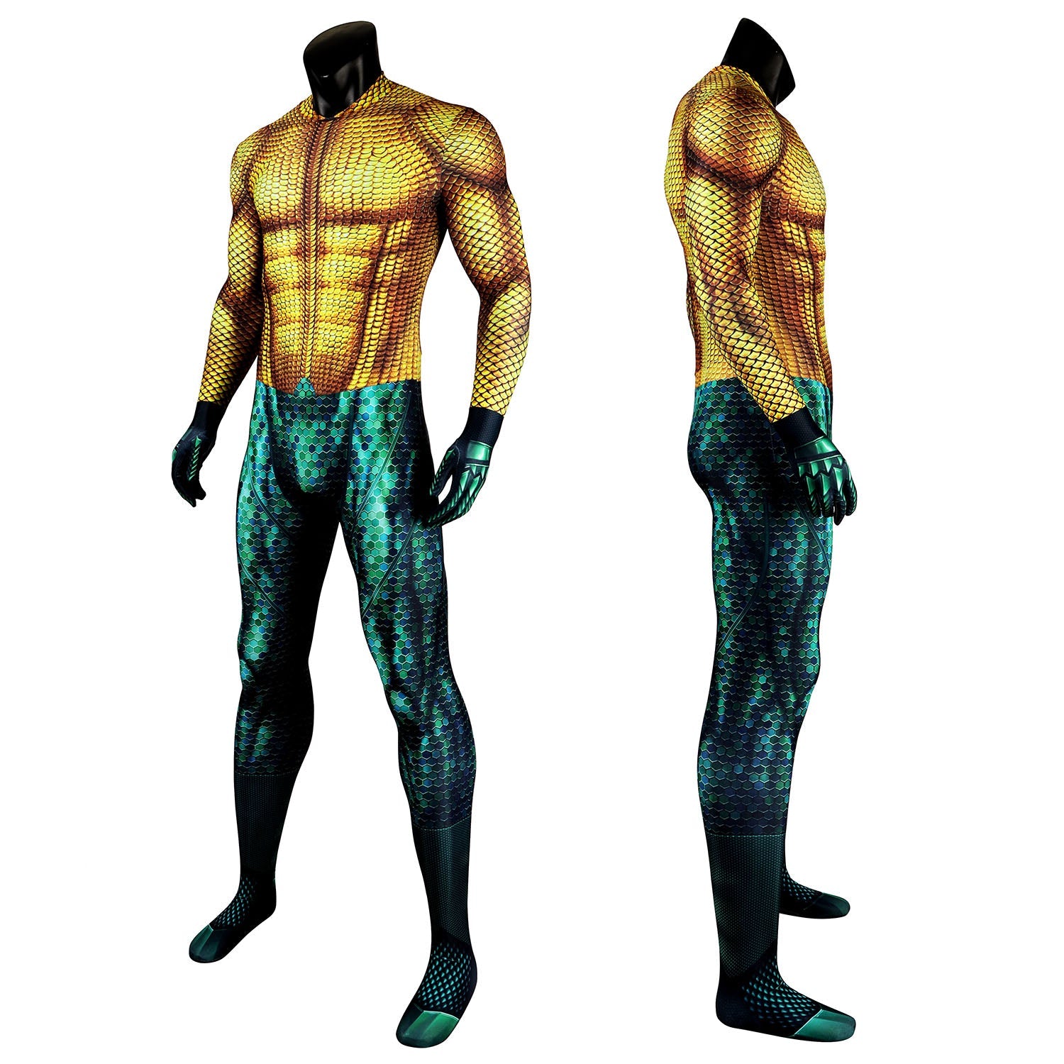 Aquaman 2 The Lost Kingdom Arthur Curry Male Jumpsuit Costumes