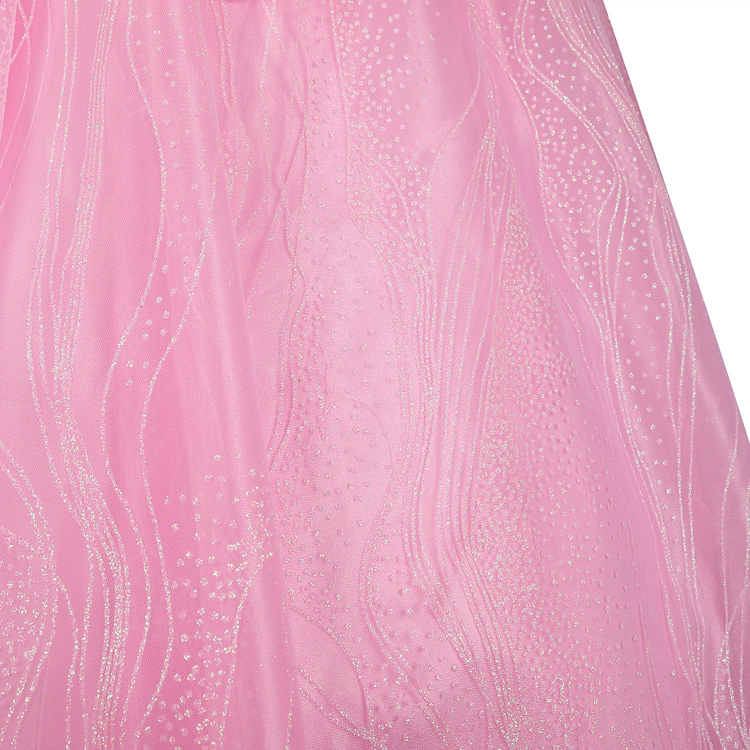 Wicked Part One Galinda Female Dress with Crown Cosplay Costumes