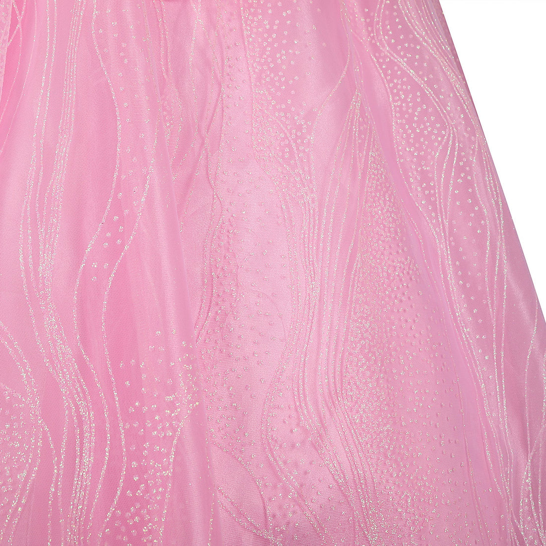 Wicked Part One Galinda Female Dress with Crown Cosplay Costumes