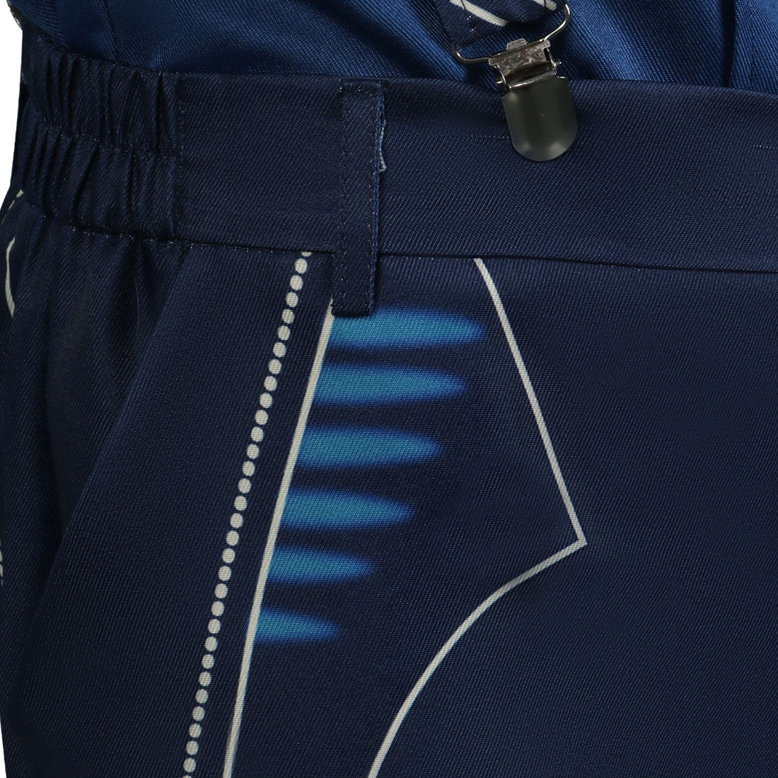 Wicked: For Good Prince Fiyero Navy Blue Suit Cosplay Costumes