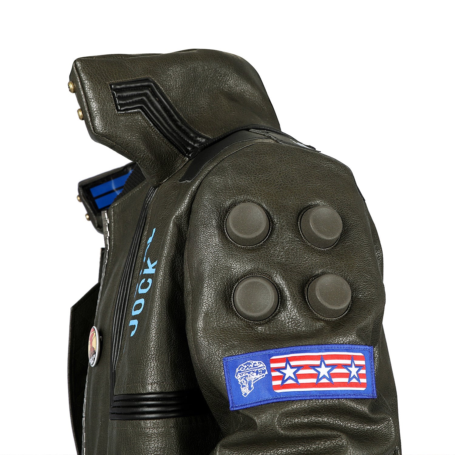 Cyberpunk 2077 V PU Leather Top Level Full Set Cosplay Costumes