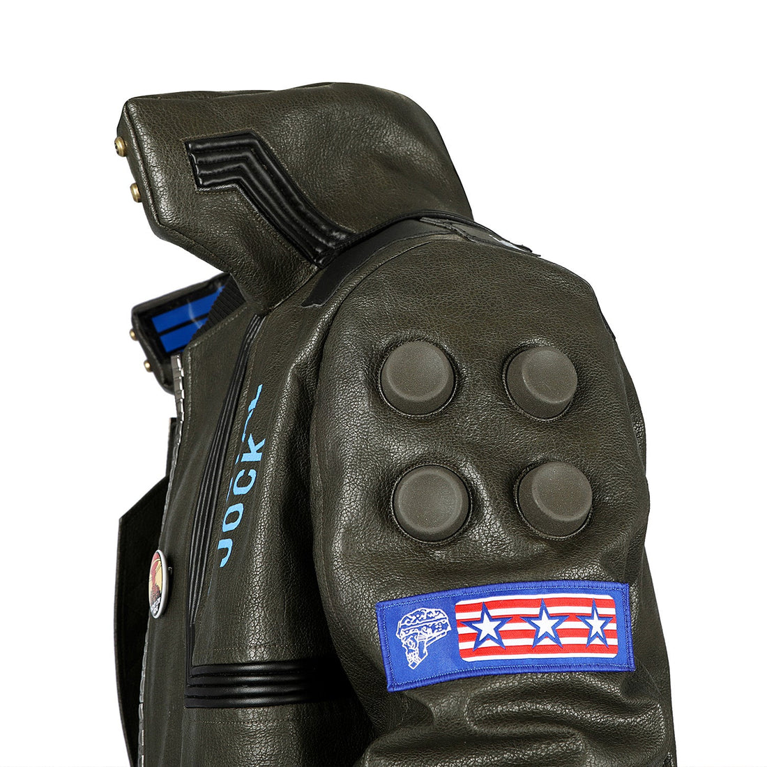 Cyberpunk 2077 V PU Leather Top Level Full Set Cosplay Costumes