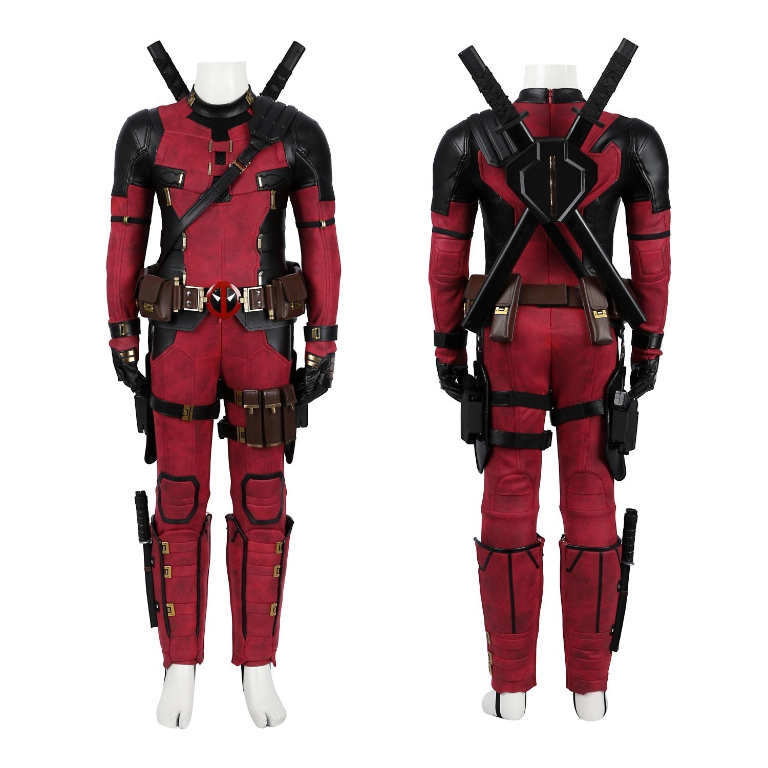 Deadpool 3 Deadpool & Friend Wade Wilson Kids Cosplay Costumes