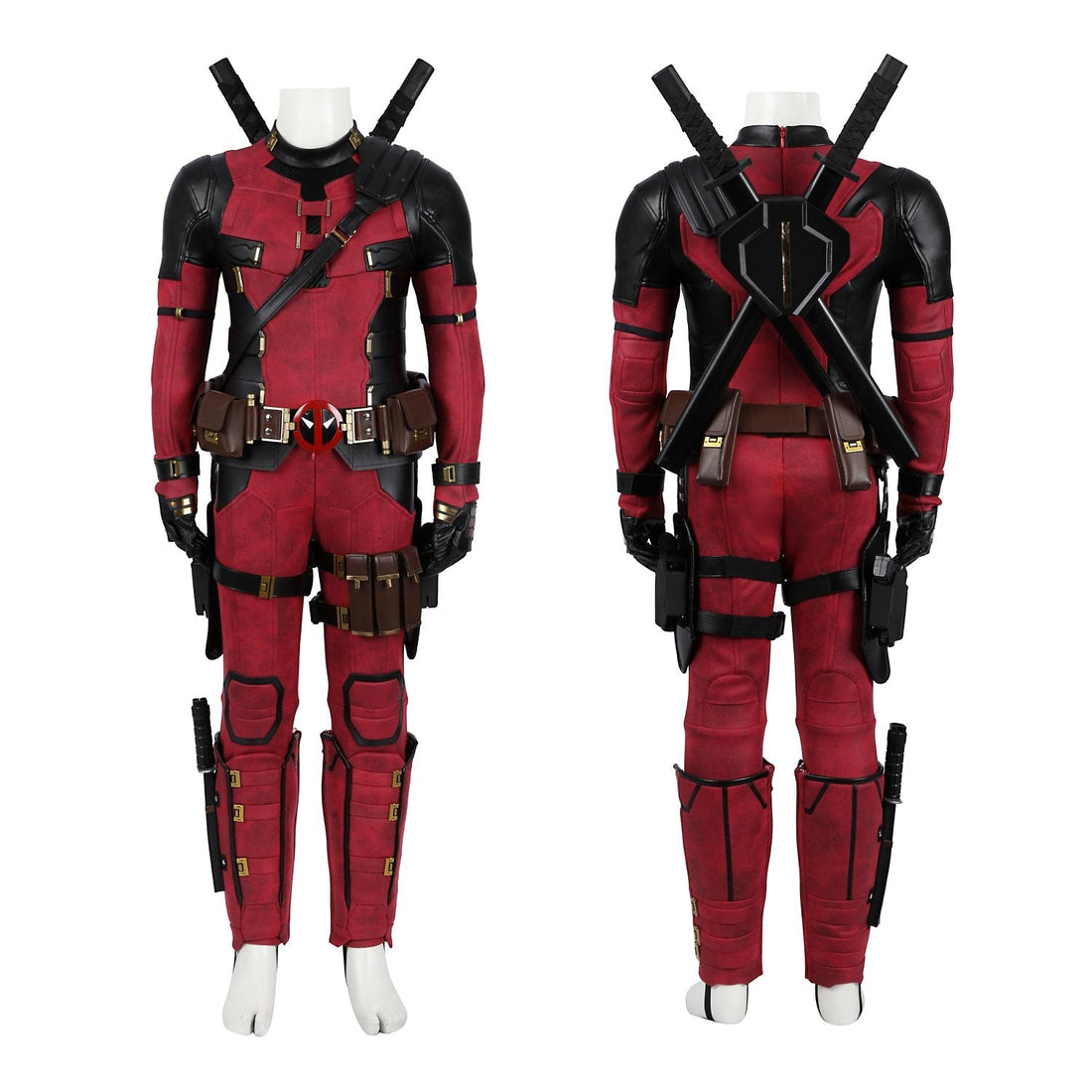 Deadpool 3 Deadpool & Friend Wade Wilson Kids Cosplay Costumes