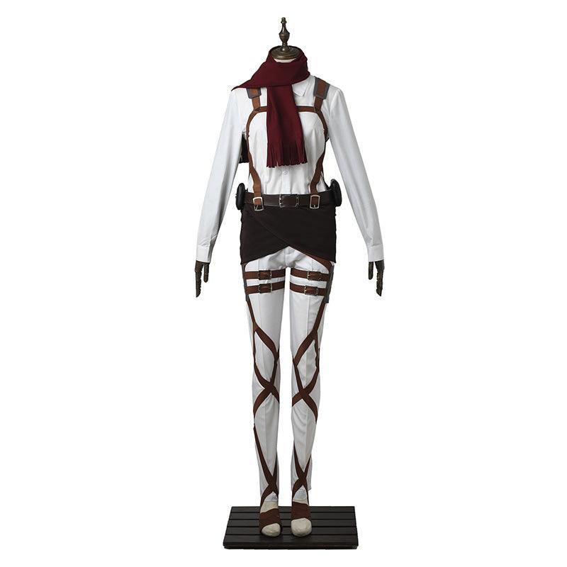 Attack on Titan Mikasa Ackerman Training Corps Uniform Set Cosplay Costume