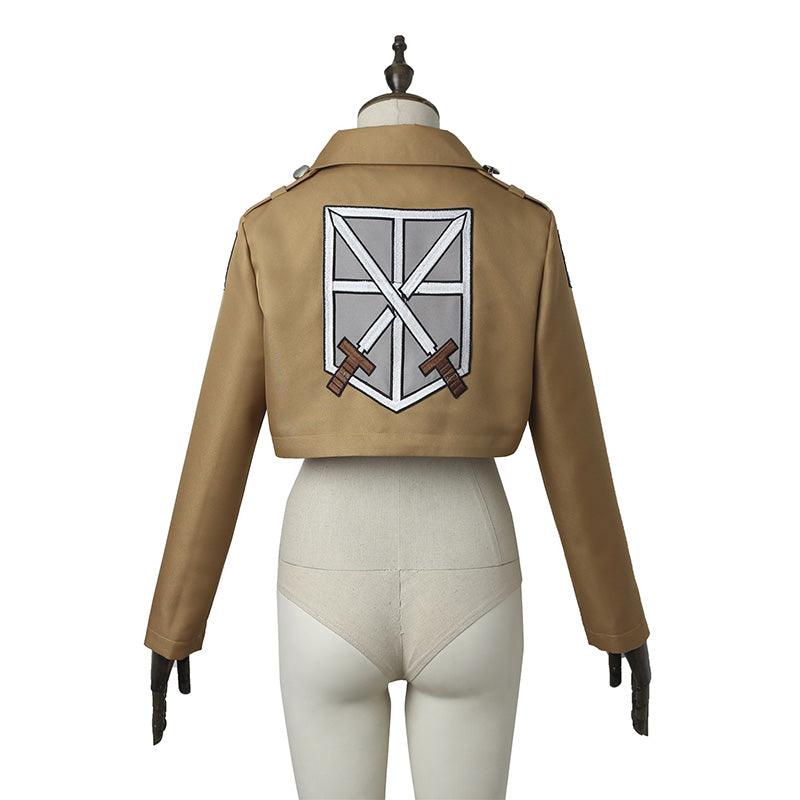 Attack on Titan Mikasa Ackerman Training Corps Uniform Set Cosplay Costume