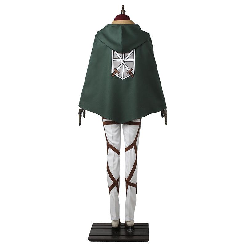 Attack on Titan Mikasa Ackerman Training Corps Uniform Set Cosplay Costume