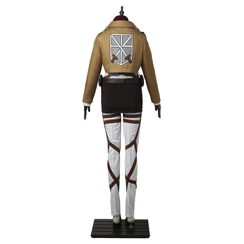 Attack on Titan Mikasa Ackerman Training Corps Uniform Set Cosplay Costume