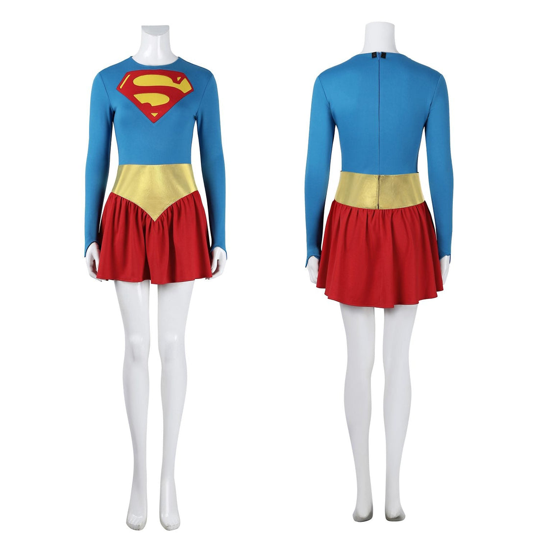Supergirl Woman of Tomorrow Manga version Superman Cosplay Costumes