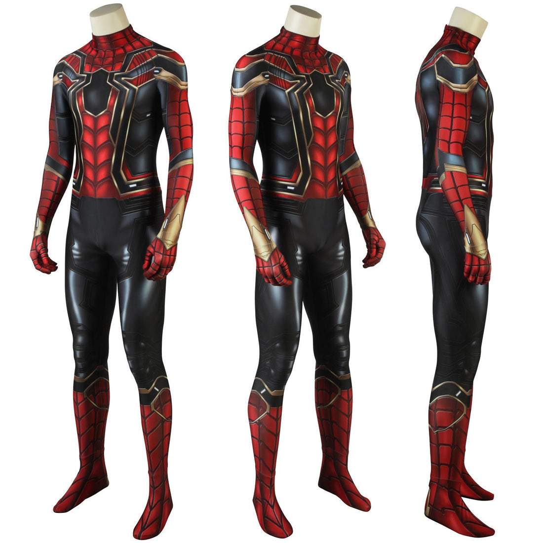 Infinity War Peter Parker Spider-Man Male Jumpsuit Costumes
