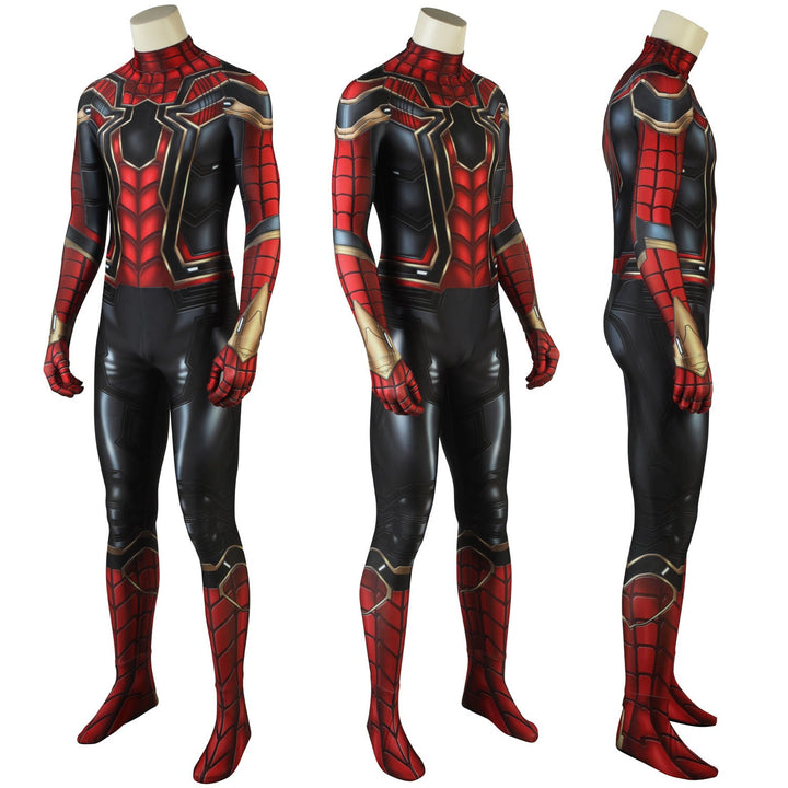 Infinity War Peter Parker Spider-Man Male Jumpsuit Costumes