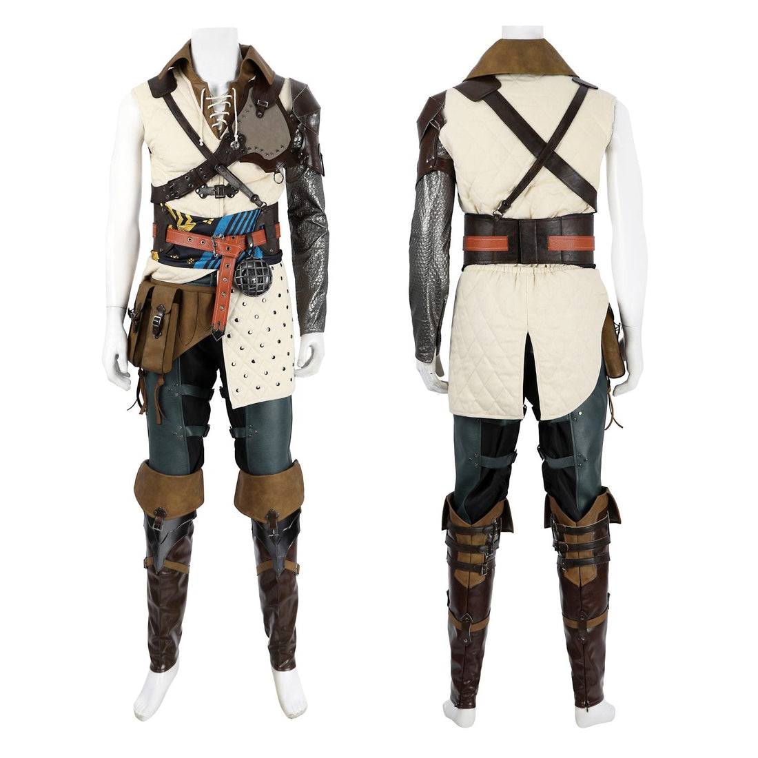 Monster Hunter Wilds Hope Armor Full Set Top Cosplay Costumes