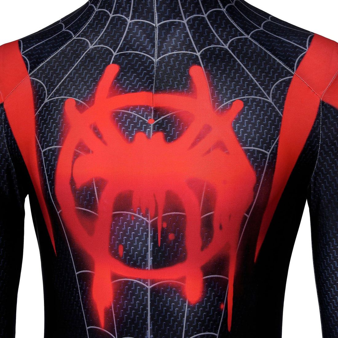Spider-Man Into the Spider-Verse Miles Morales Male Jumpsuit Costumes
