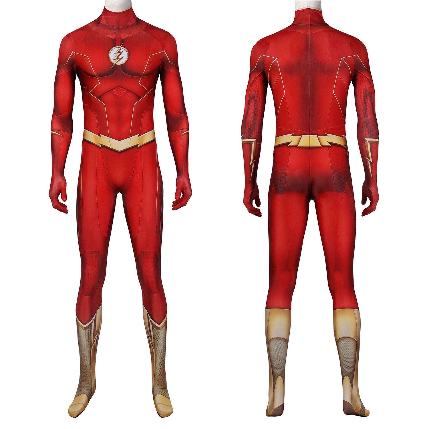 The Flash season 8 Barry Allen Male Jumpsuit with Mask Costumes