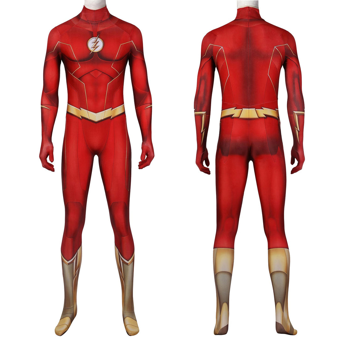 The Flash season 8 Barry Allen Male Jumpsuit with Mask Costumes