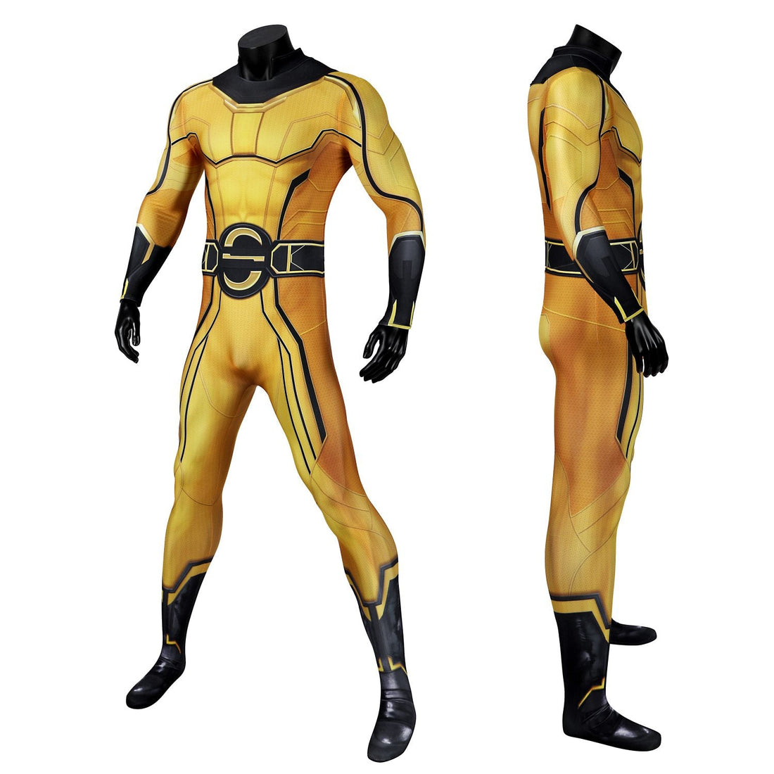 Thunderbolts Sentry Male Jumpsuit with Cloak Cosplay Costumes