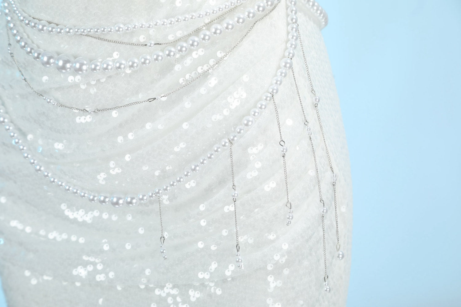 Pre-order Path to Nowhere L.L. Interlude White Dress Top Level Cosplay Costumes