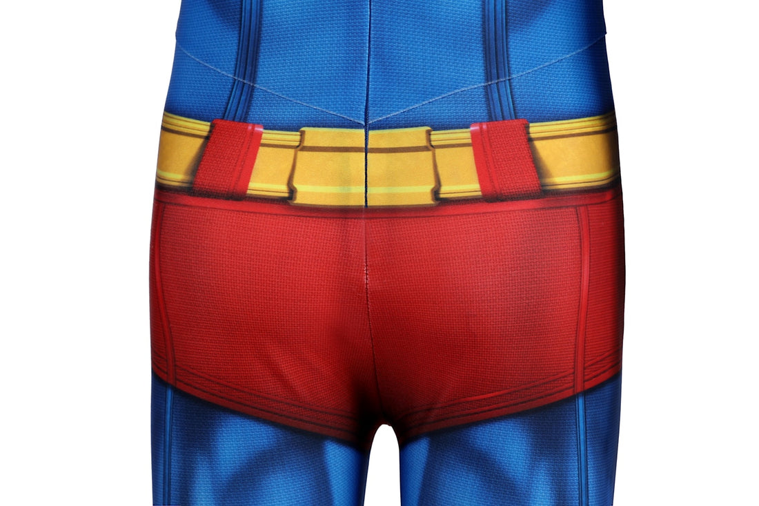 Superman Legacy Clark Kent Kids Jumpsuit Cosplay Costumes