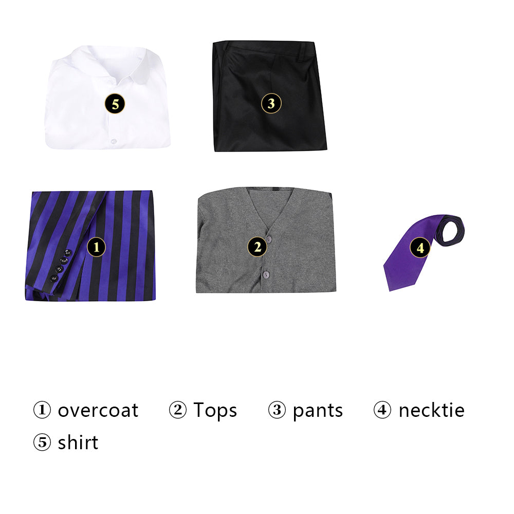 Wednesday 2 The Addams Family Eugene Otinger Nevermore Academy Uniform Costumes