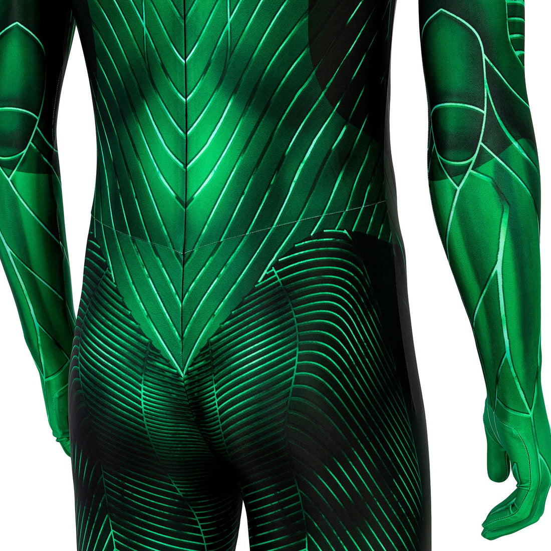 Green Lantern Hal Jordan Male Jumpsuit with Eyemask Cosplay Costumes