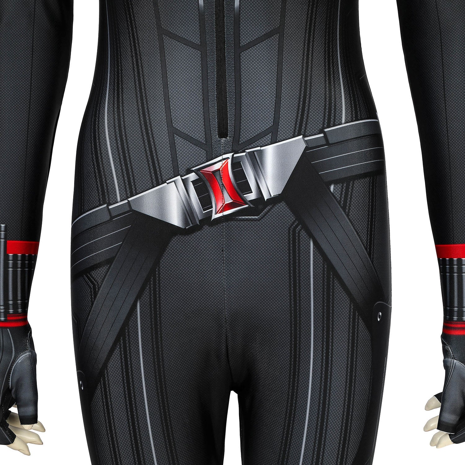 Avengers 4 Black Widow Natasha Romanoff Jumpsuit Cosplay Costumes